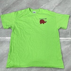 Unisex University of Alabama Flu Shot Gildan Short Sleeve Shirt Large